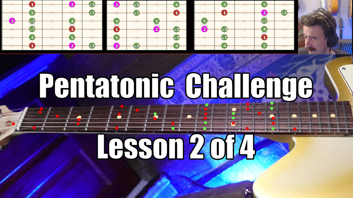 Session 2/4: Major Pentatonic Breakthrough - Pentatonic Challenge Series