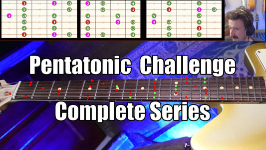 Pentatonic Phrasing Challenge: Complete 4-Week Series